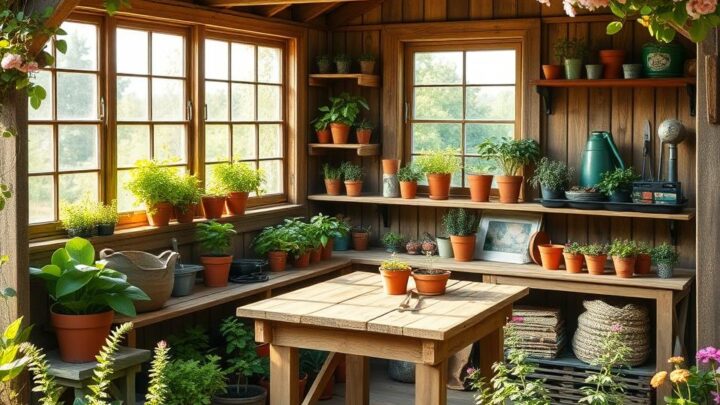Potting Shed Ideas for the Perfect Gardening Experience