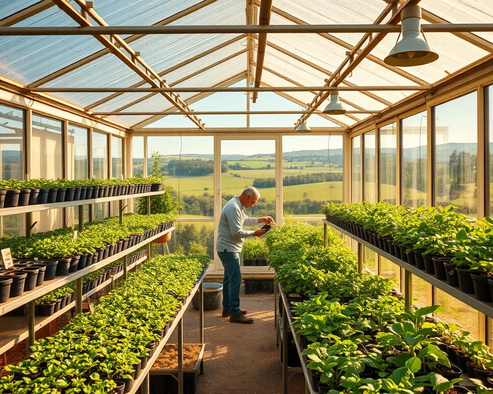 Practical greenhouse setup and management in the UK
