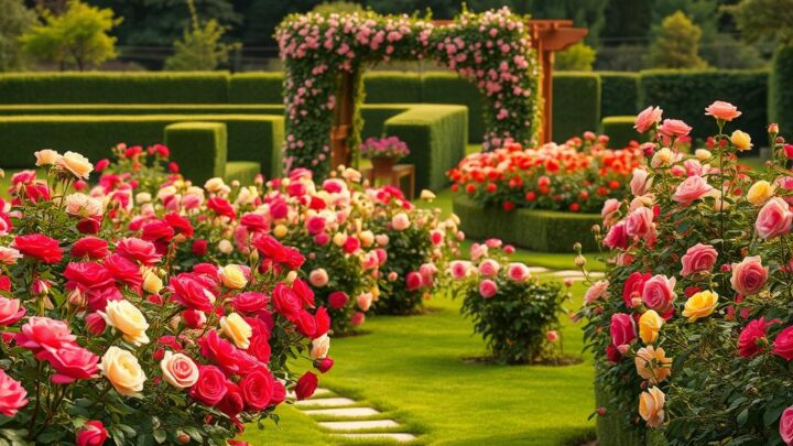 Rose Garden Ideas for a Beautiful Bloom