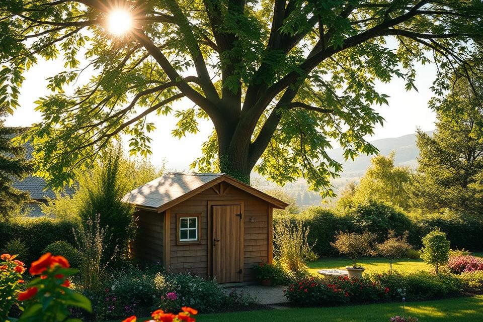 Shed Under a Tree – Is it Safe? Storage Tips