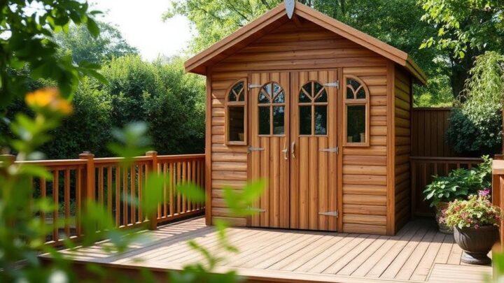 Having a Shed on Decking: What You Need to Know