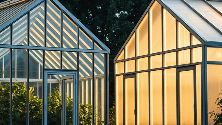 Should I buy a Glass or Polycarbonate Greenhouse?