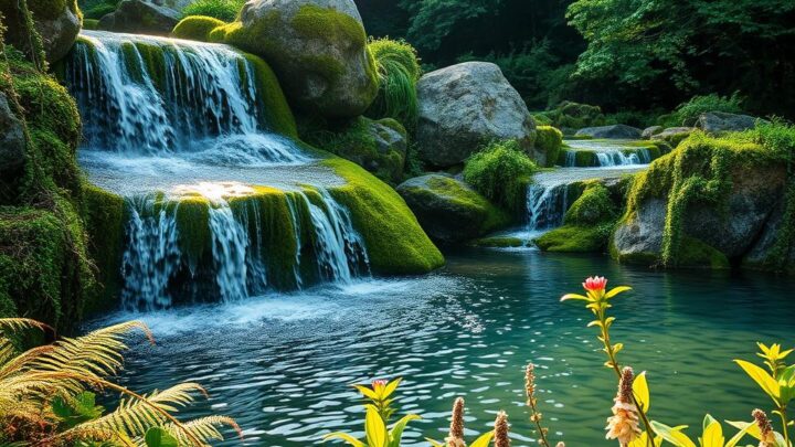 So bauen Sie Ihren Wasserfall Brunnen selber: DIY-Anleitung