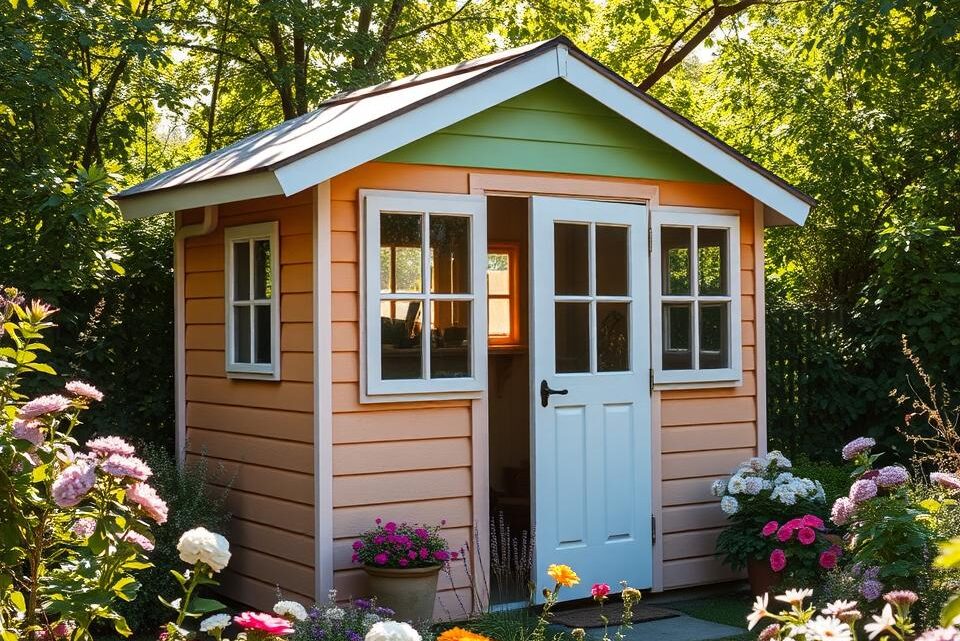 The Best Paint Colours for a Garden Shed