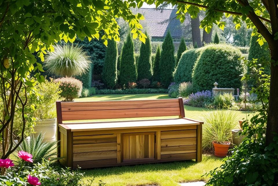 Maximising Space: The Best Way to Use a Garden Storage Bench