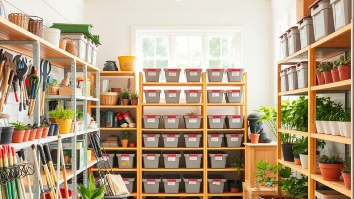 The Most Awkard Garden Items and How to Store Them – Guide