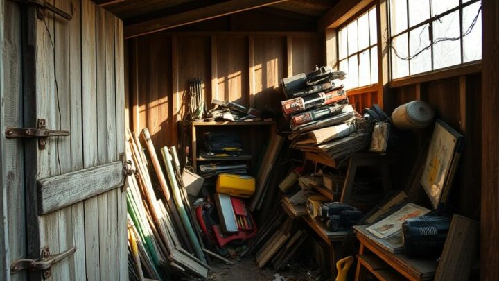 Things You Should Never Store in Your Shed