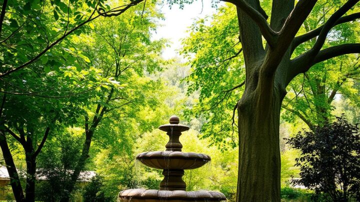 Tree Fountains in the Garden: Ideas and Inspiration for Your Garden Design