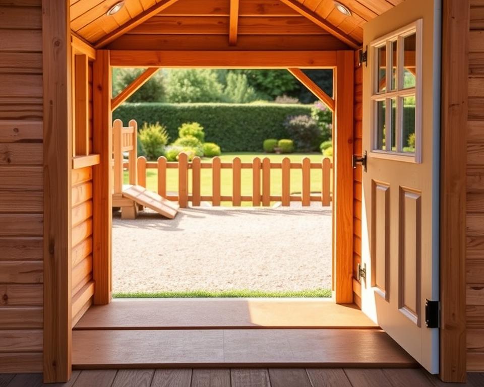 UK garden playhouse safety considerations