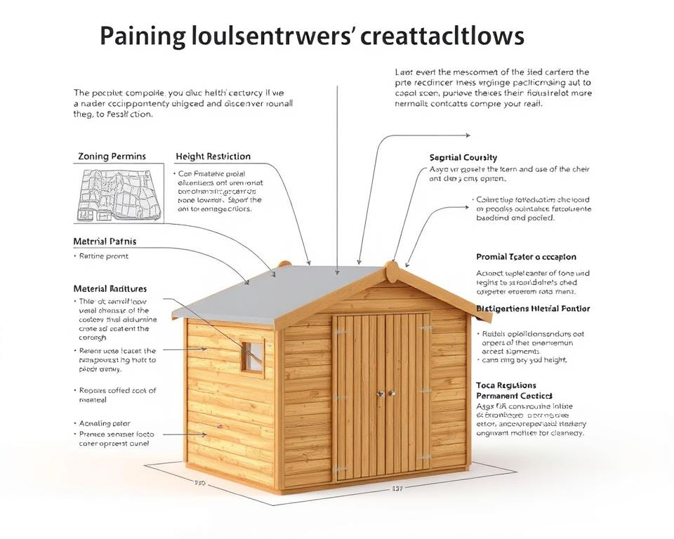UK planning permit regulations for garden structures