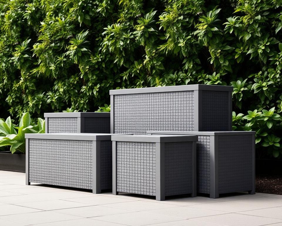 Weatherproof garden storage boxes Weatherproof garden storage boxes