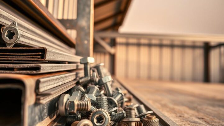 What Are Metal Sheds Made From? Materials Explained