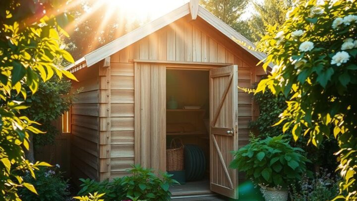 What Happens to Wooden Sheds When It’s Hot?
