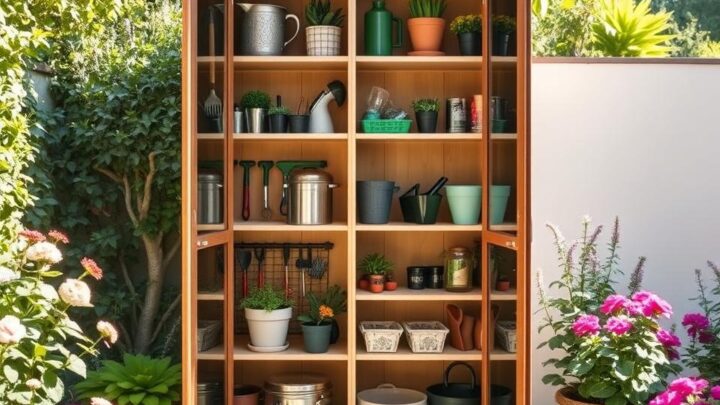 Discover What Is Best to Store in a Garden Storage Cabinet?
