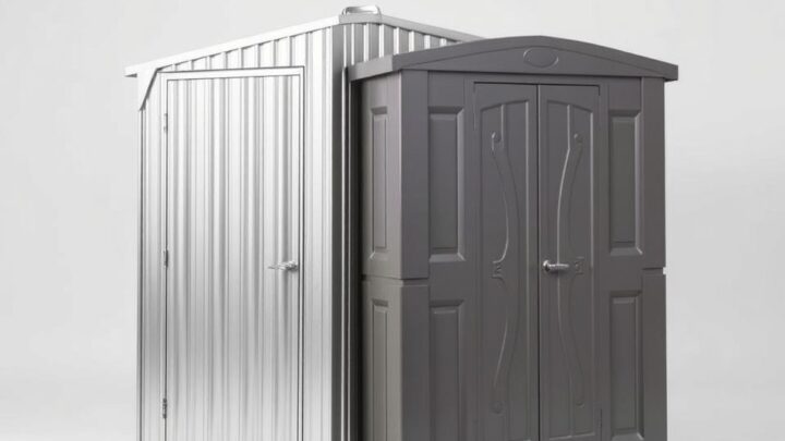 What Lasts Longer: Metal or Plastic Sheds? UK Guide