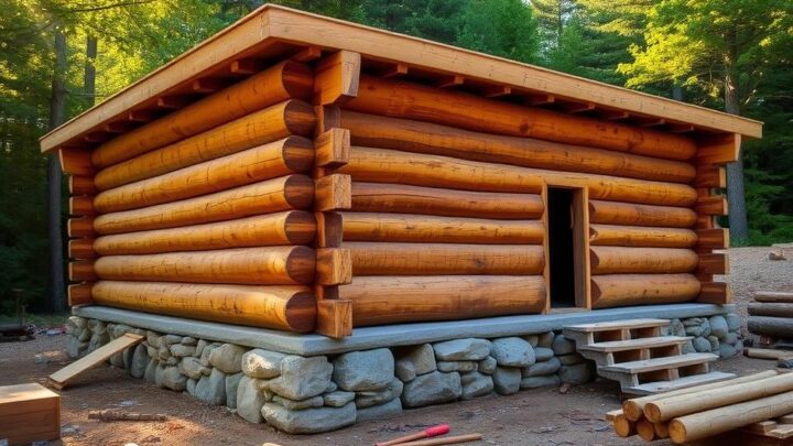 Best Base for a Log Cabin: Expert Advice