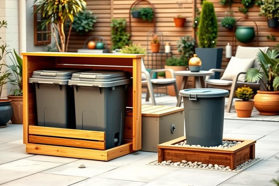 Creative Wheelie Bin Storage Ideas for a Neat Outdoor Space