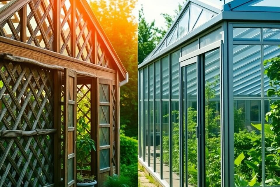 Wood vs Metal Greenhouse – Which is Better for Planting?