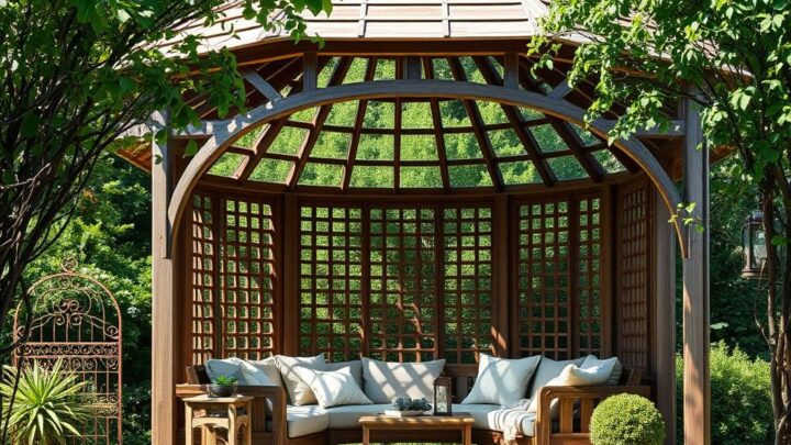 Wooden Gazebo Ideas: Designs and Decorations
