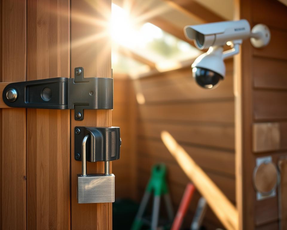 additional shed security measures