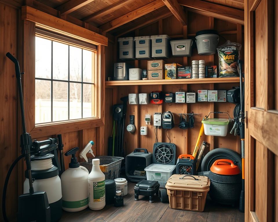 advanced pest control for garden sheds
