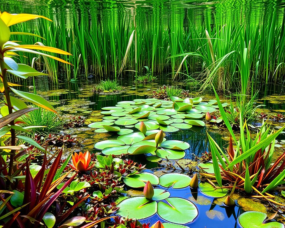 aquatic plants