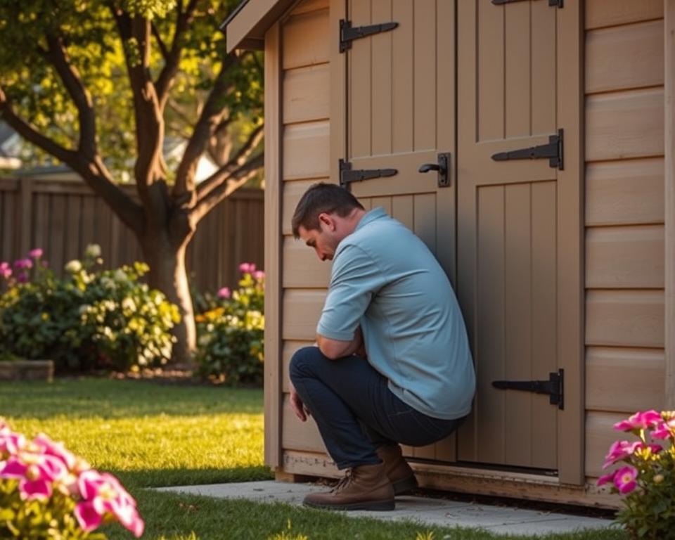 assessing garden shed vulnerabilities