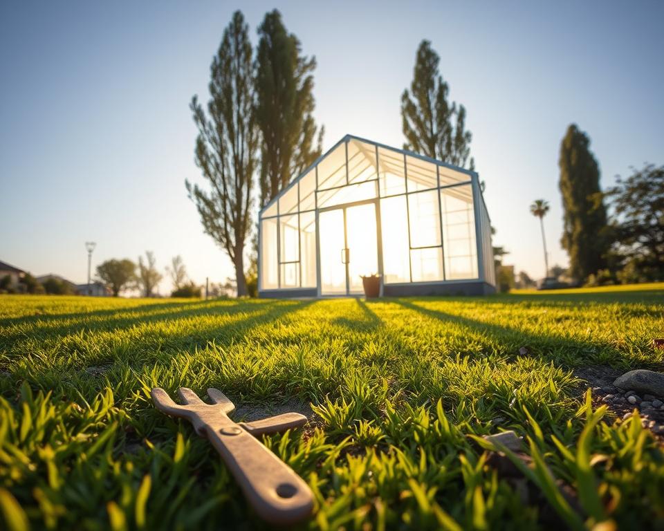 assessing greenhouse ground level