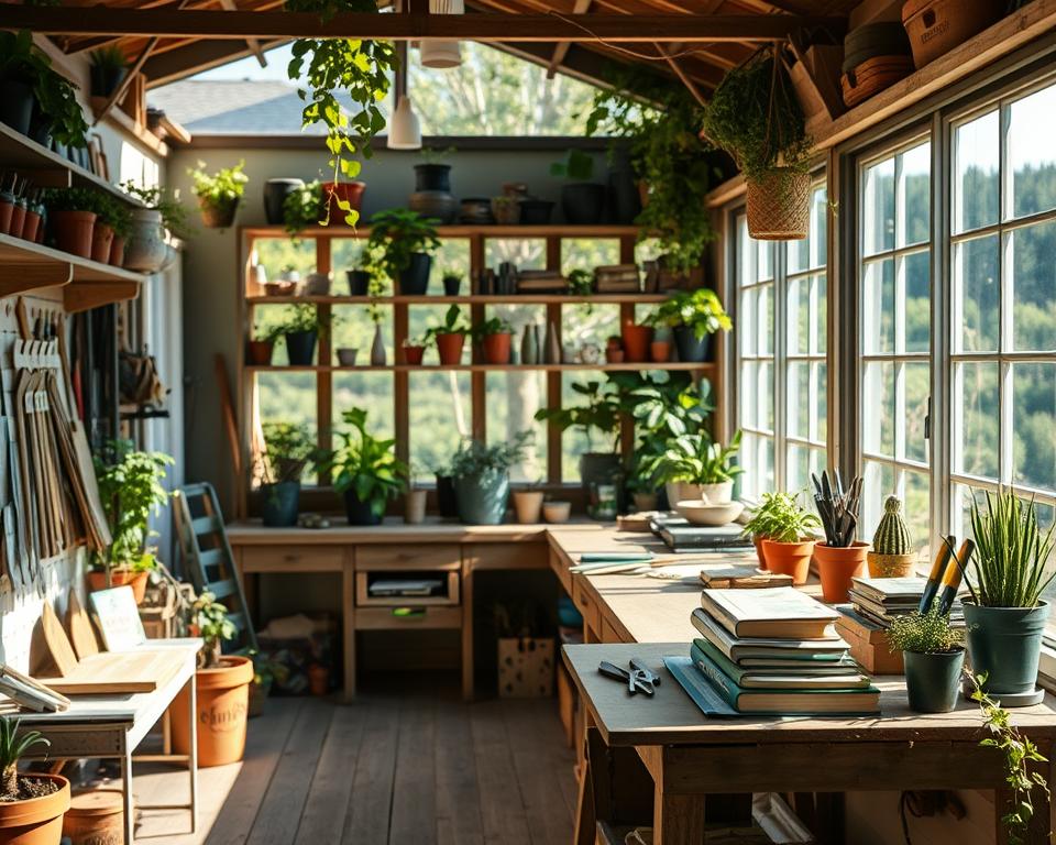 benefits of a garden workshop