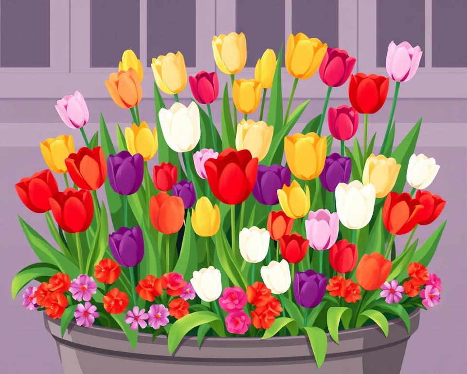 best containers for tulip bulbs