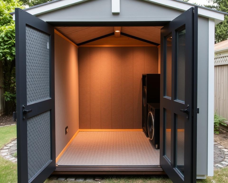 budget shed soundproofing budget shed soundproofing