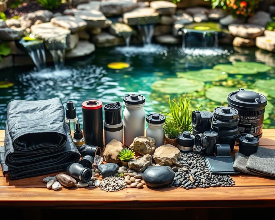 budgeting raised pond components