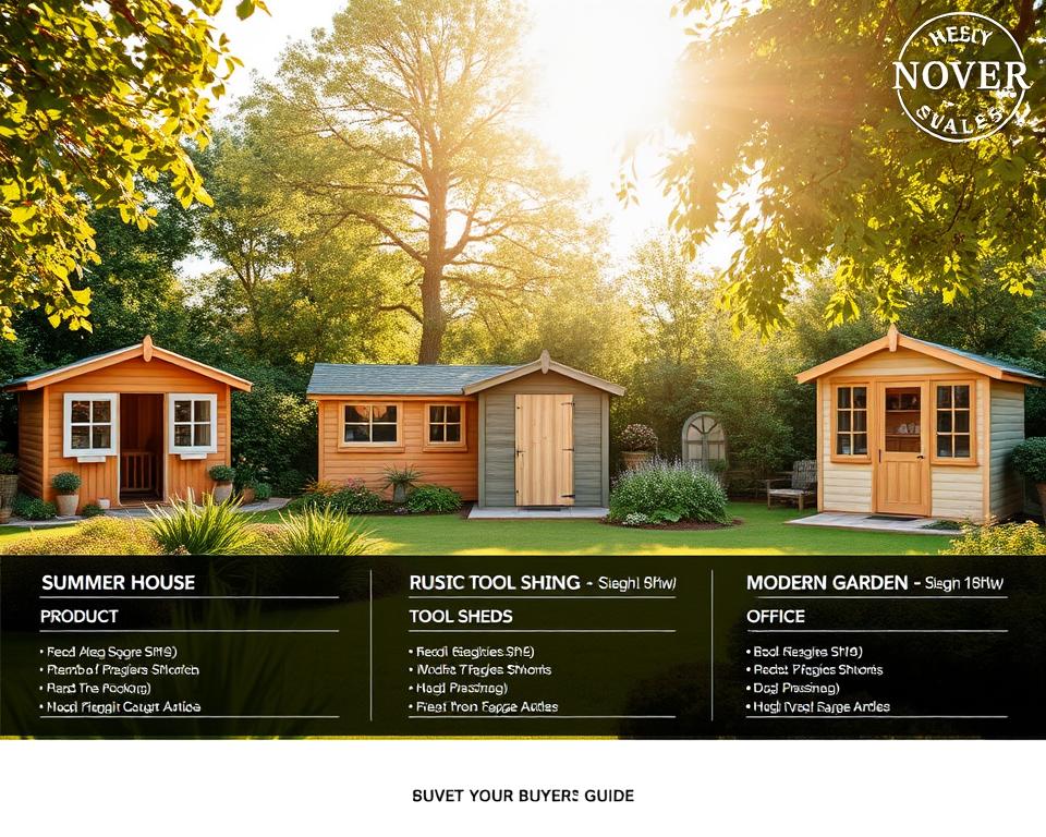 buyer's guide comparison garden buildings