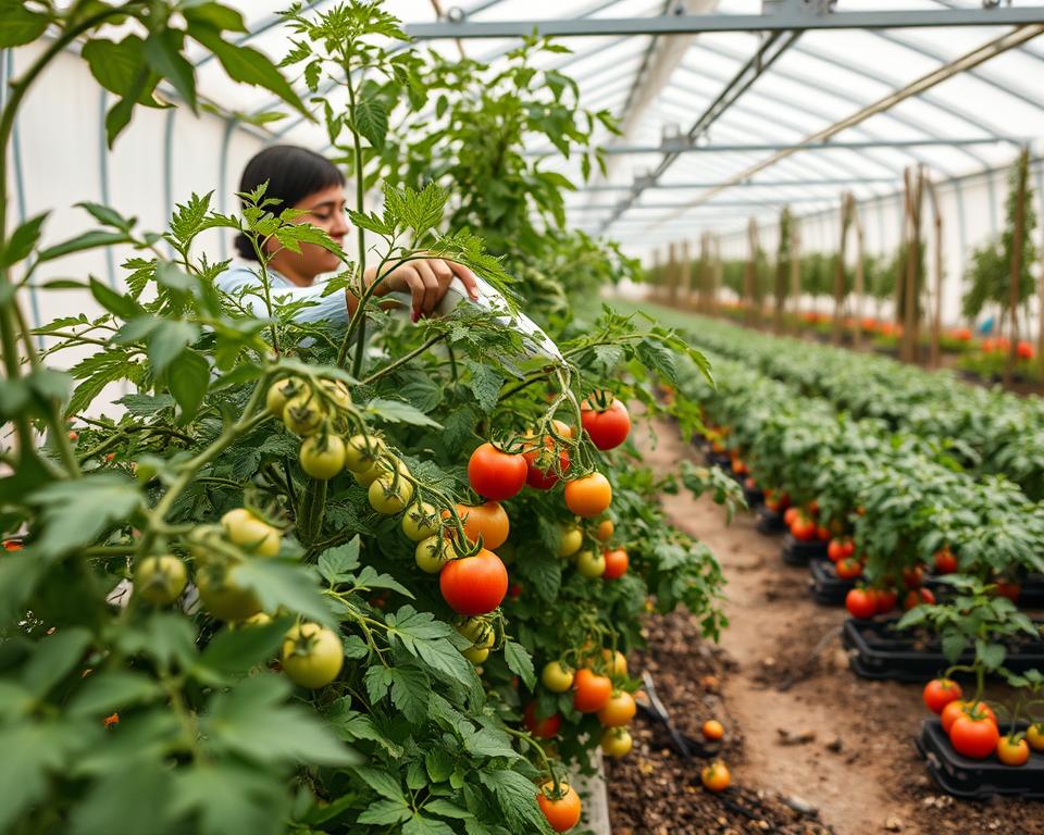 caring for tomato plants
