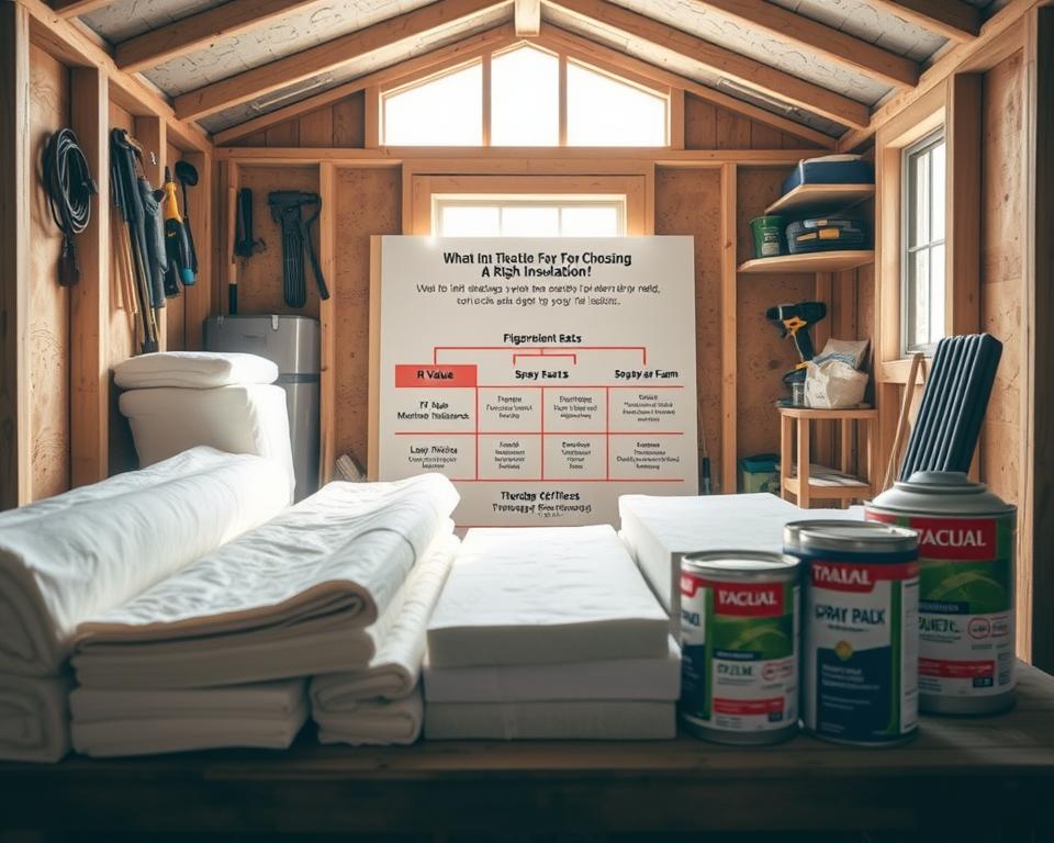 choosing right shed insulation