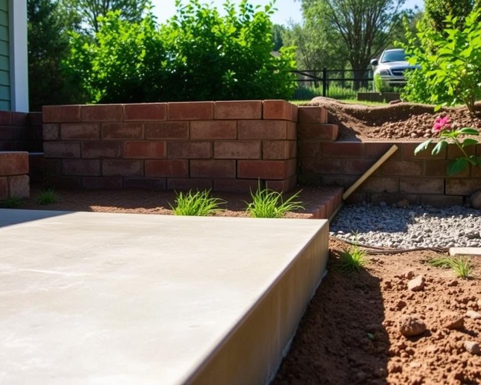 comparing garden building foundation costs