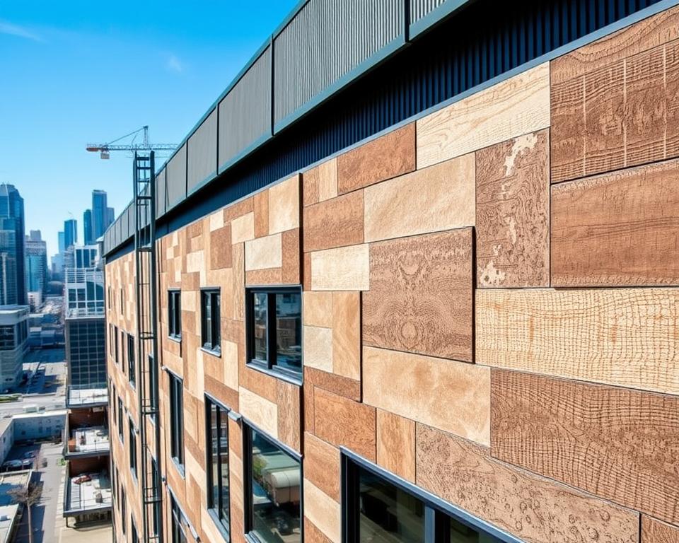 composite cladding application areas