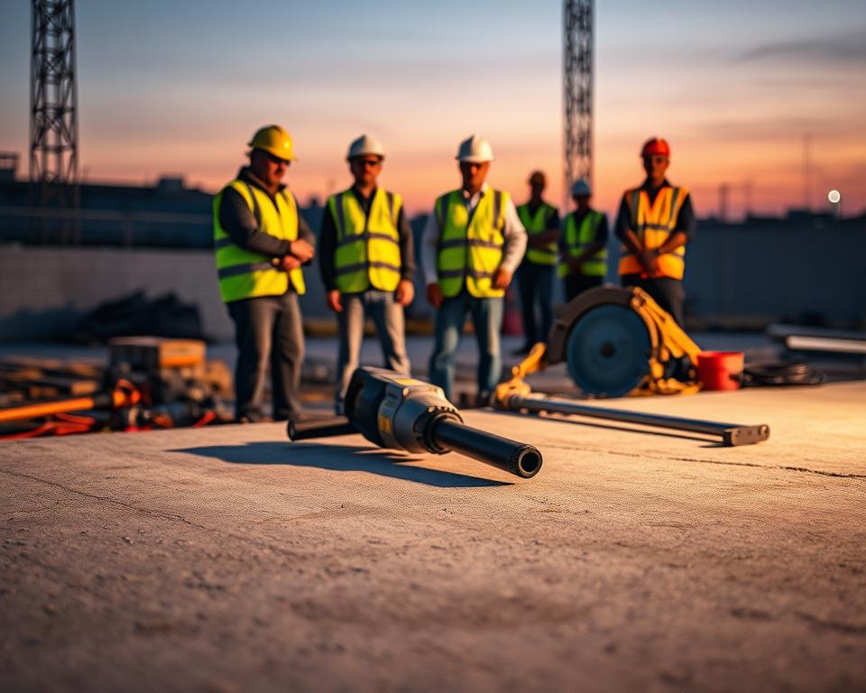 concrete removal safety equipment