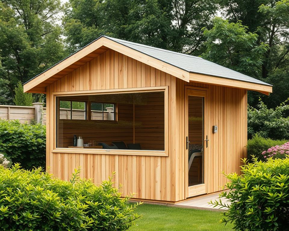 contemporary shed styles and materials