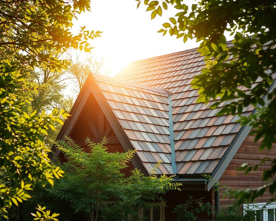 corner summer house roofing options