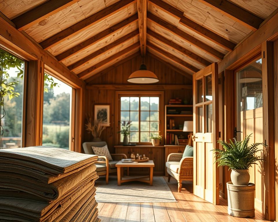 cost efficient garden room insulation