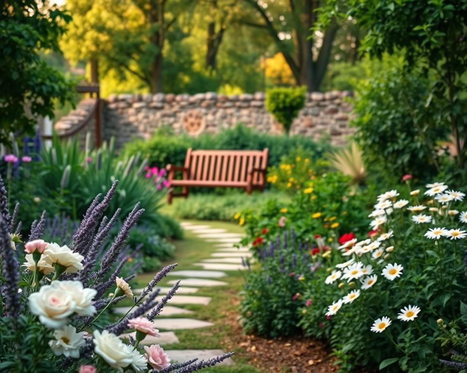 country garden layout