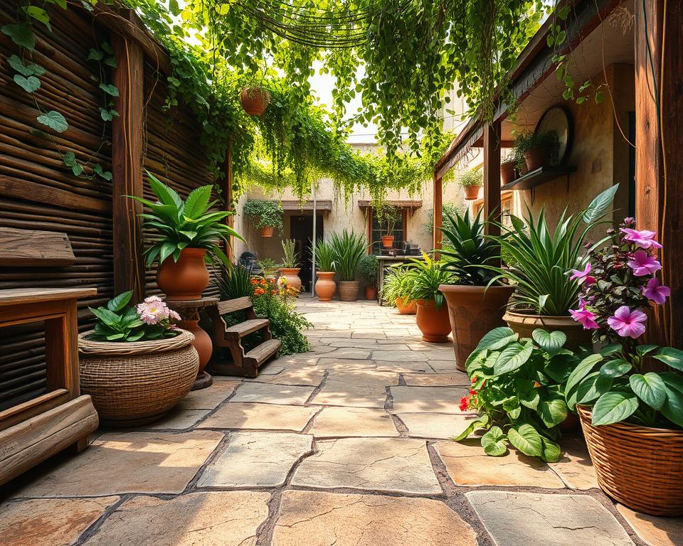 creative garden textures and sustainable elements creative garden textures and sustainable elements