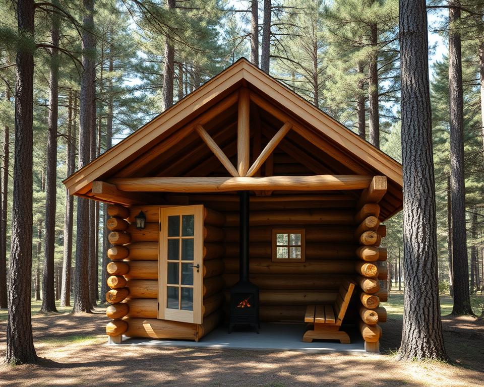 creative homemade wood shelter concepts