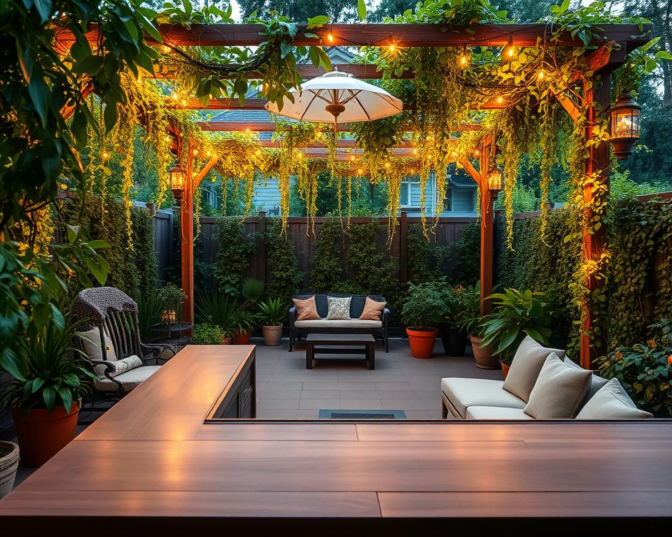 custom garden bar ideas