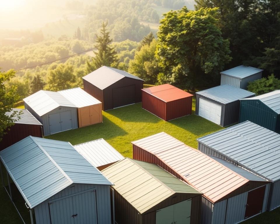 customisable metal shed options