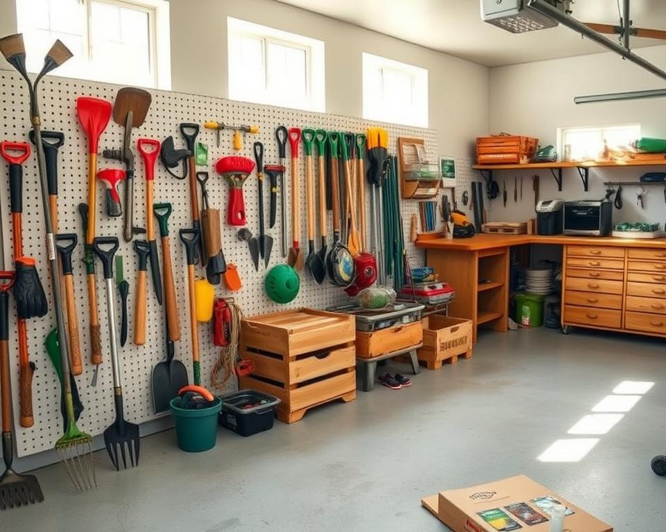 diy garden tool storage ideas