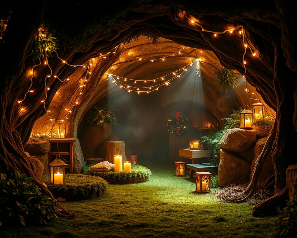 enhancing grotto ambience with lights enhancing grotto ambience with lights