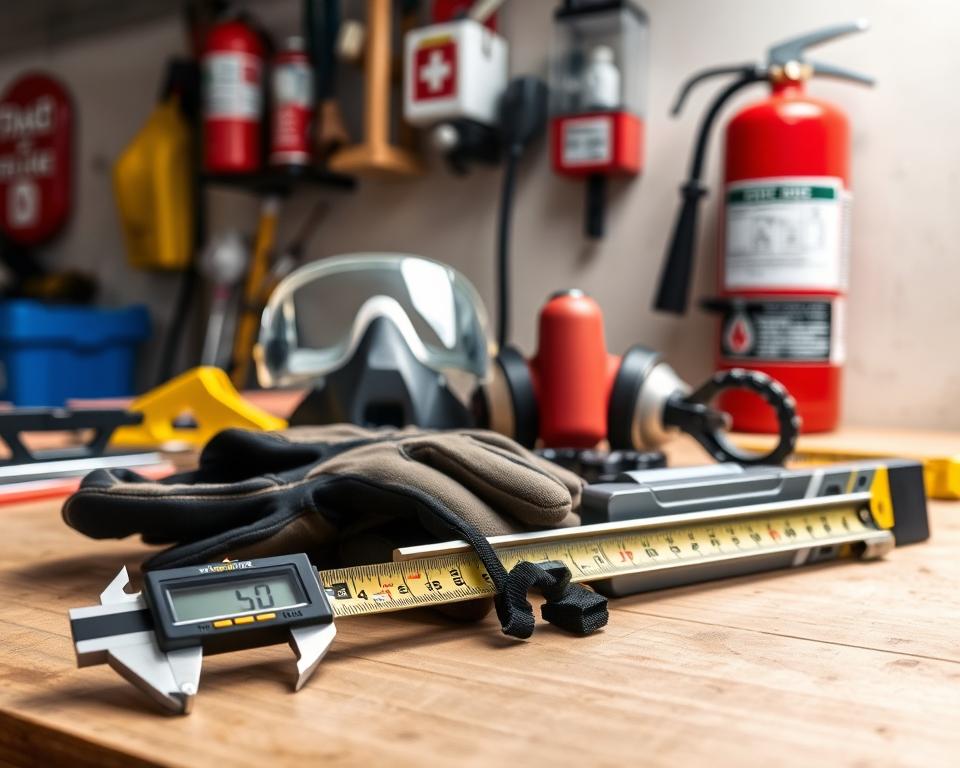 essential measuring and safety equipment