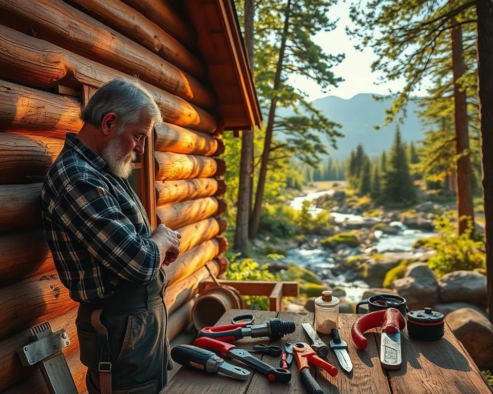 expert log cabin maintenance tips